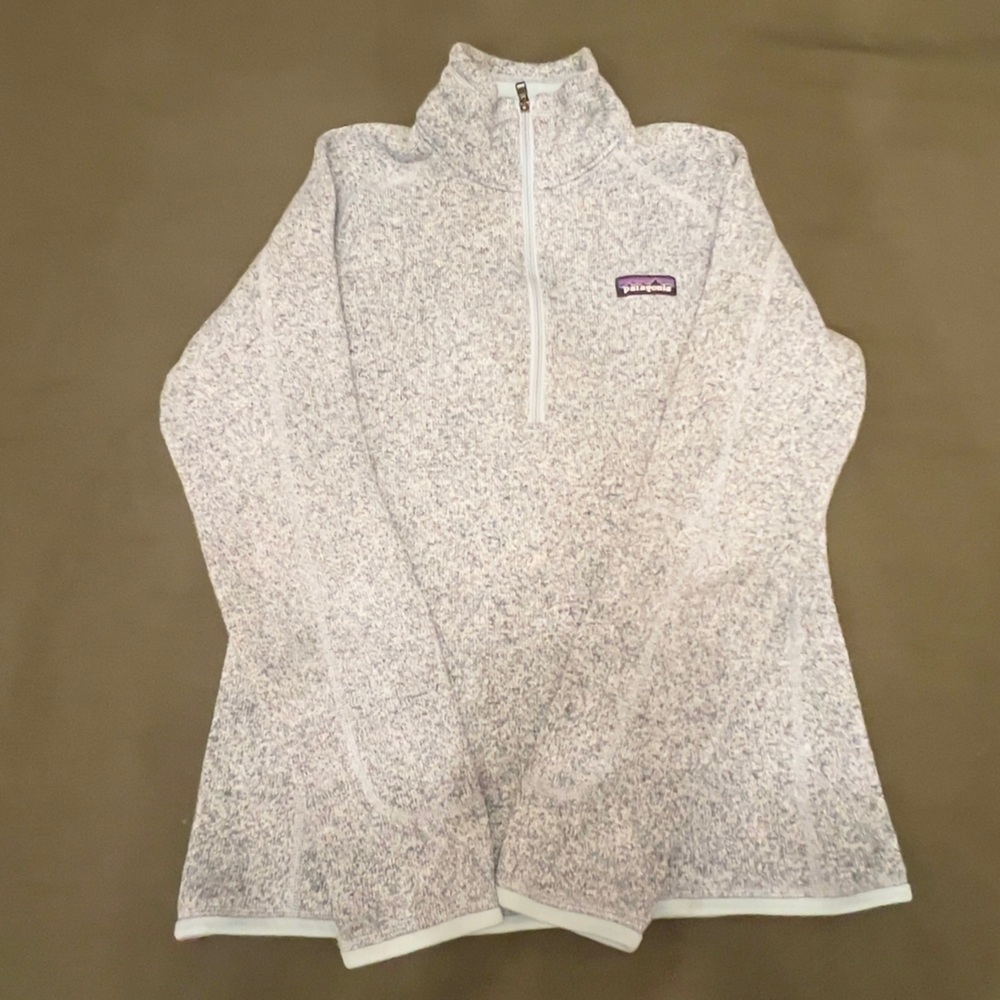 Patagonia Better Sweater 1/4 zip blue Women’s small - Picture 2 of 6